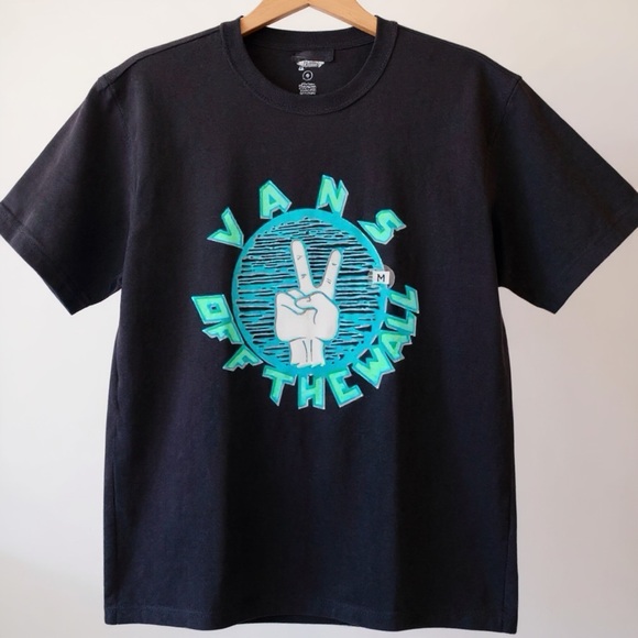 Vans Vault 'Off The Wall' Peace Sign Tee M - NWT skater streetwear school - Picture 1 of 10